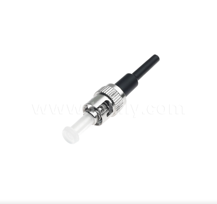 Conector de fibra óptica ST: bloqueo por torsión de bayoneta, baja pérdida de inserción, compatible con multimodo/monomodo