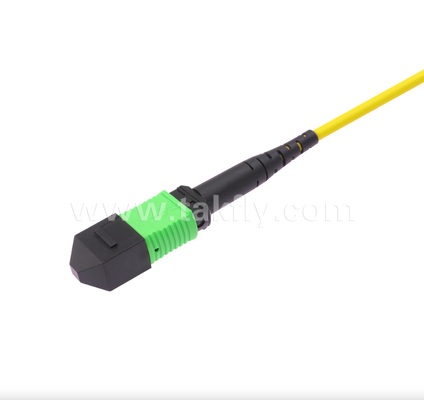MPO/MTP-LC Uniboot Breakout Patch Cord ¢ doble LC en una sola bota, polaridad reversible, diseño de ahorro de espacio