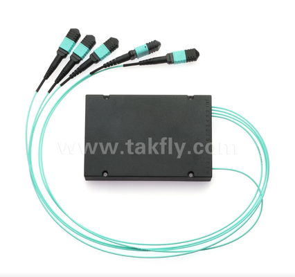 Divisor PLC 1×4 MPO/MTP OM3 – Divisor multifibra de alta densidad para centros de datos