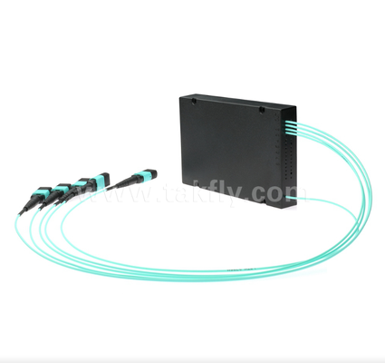 Divisor PLC 1×4 MPO/MTP OM3 – Divisor multifibra de alta densidad para centros de datos