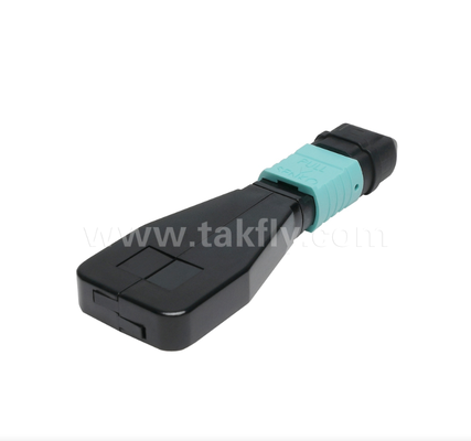 MPO/MTP OM3 Fiber Loopback Module – Transmitter-to-Receiver Optical Loop in a Single MPO Connector