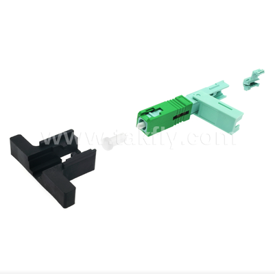 SC/APC Field Installable Fast Connector – Pre-Polished, No Epoxy, 2-Minute FTTH Termination for Drop Cables
