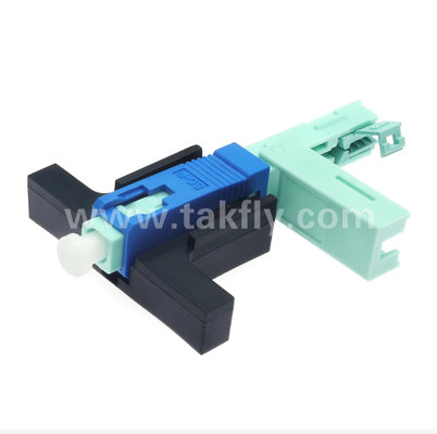 SC/APC Field Installable Fast Connector – Pre-Polished, No Epoxy, 2-Minute FTTH Termination for Drop Cables