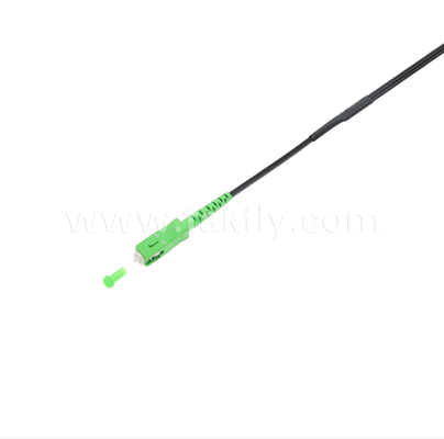 Coleta FTTH SC/APC para Exterior, Simplex, Pré-conectada, Design Antivibração para Implantação Rápida em Campo