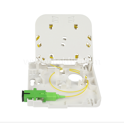 TKS-1806-01W 1-Port Wall Mount Box – Mechanical Protection & Fiber Management for FTTH