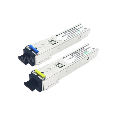 TK-B3512-3SCD20 SFP Bi-Directional Transceiver – 1.25Gbps, 20km, SC Interface, Single-Fiber Bidirectional for Gigabit Ethernet & Fibre Channel
