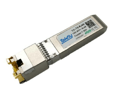 Transceptor de cobre 10G BASE-T SFP+ | Red de alta calidad y fibra óptica |(TK-T5-RJ45)