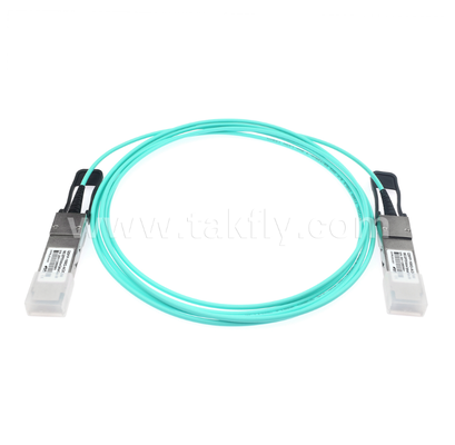 Cable óptico activo (AOC) QSFP28 de 100G – 4×25G, hasta 104 Gbps, 3-70 m, matriz VCSEL, baja potencia <3,5 W, QSFP28 a QSFP28