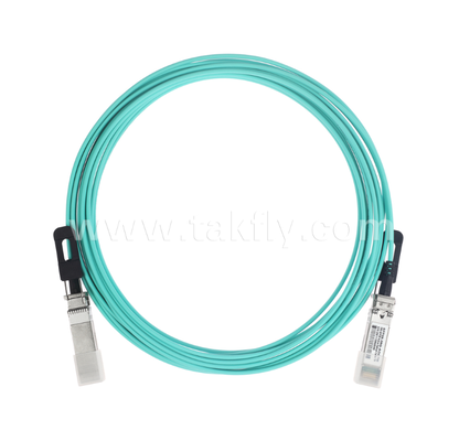 25G SFP28 AOC – Cost-Effective 25G Short-Reach Fiber Interconnect for Rack-to-Rack Connect