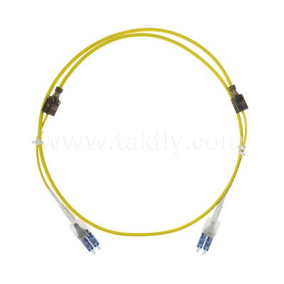 Cable de conexión LC Uniboot monomodo – Conmutable / Trazable de polaridad