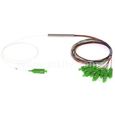 1X8 Sc/APC 0.9mm Steel Tube PLC Splitter in Telecommunincation