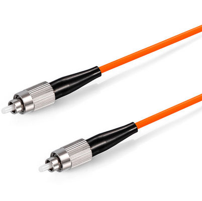 FC a la fibra óptica con varios modos de funcionamiento anaranjada Patchcord del simplex de FC OM1 62.5/125um 3.0m m