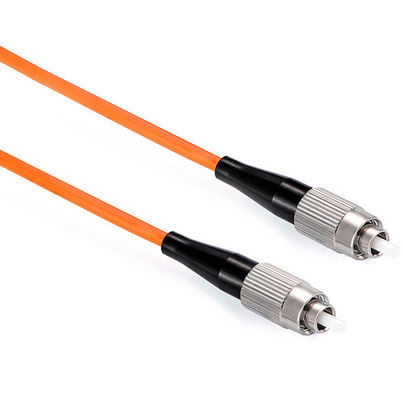 FC a la fibra óptica con varios modos de funcionamiento anaranjada Patchcord del simplex de FC OM1 62.5/125um 3.0m m