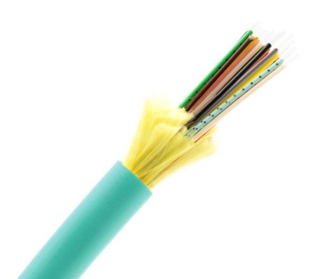 OM3 chaqueta acuática cable de fibra óptica con amortiguador estrecho