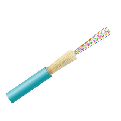 Mini 12 aguamarina desnuda 50/125 del cable de fribra óptica del cable LSZH de la fibra de la base OM4 del milímetro