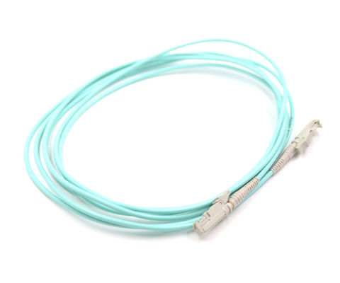 E2K al cordón del cable 850nm Aqua Fiber Optic Cable Patch de la fibra de E2K milímetro