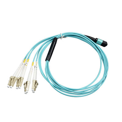 el 10ft 8 corazones MPO MTP a la fibra Jumper Cables de Unitboot LC milímetro 40GbE Mpo
