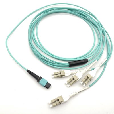 el 10ft 8 corazones MPO MTP a la fibra Jumper Cables de Unitboot LC milímetro 40GbE Mpo