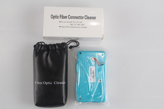 Conectores ópticos del ST LC MPO del SC FC del limpiador del conector de la fibra del casete