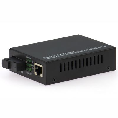 Convertidor óptico del 10M/100M/1000M SC Dual Single Fiber medios para la red de Ethernet