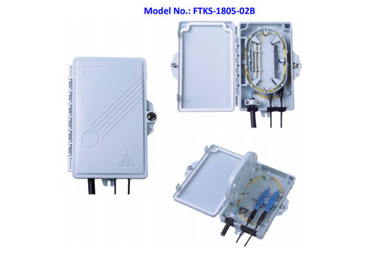 Los ABS interiores al aire libre FDP TOMAN UNA SIESTA caja terminal de la distribución de cable de fribra óptica del empalme del soporte de la pared de la solución de FTTH