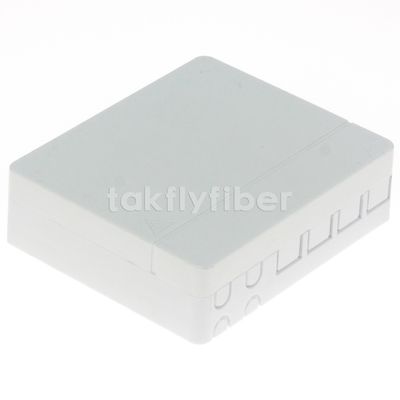 4 caja aumentable de la terminación de la fibra óptica de la pared portuaria FTTH con la coleta del adaptador del SC