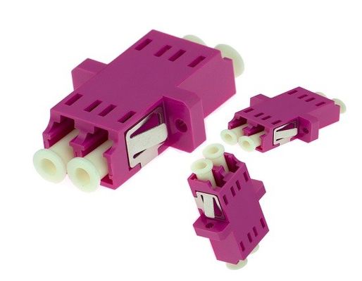 Adaptador multi a dos caras de la fibra óptica del modo del LC UPC en telecomunicaciones de la fibra