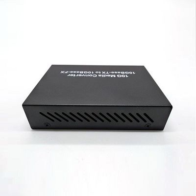 convertidor Unmanaged Simpex SFP de la fibra óptica unimodal de 10G SM medios