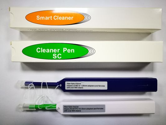 limpiador Pen For Fiber Adapter Ferrule de la fibra óptica de 1.25m m 2.5m m SC/FC/ST/E2000/LC/MU