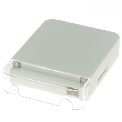 Tipo blanco plástico caja de las coletas del SC de TK-1806-01C mini de la terminación de la fibra óptica