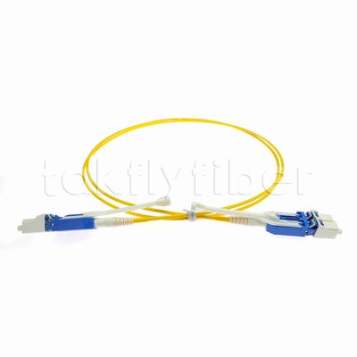 Uniboot Duplex Fibra Óptica Patchcord de 2.0 mm de diámetro con fibra G657A1 y conector LC para PC de chaqueta LSZH