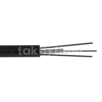Cable de fribra óptica al aire libre SM corazones de G652D 2 a 24 de GYXTW para la antena