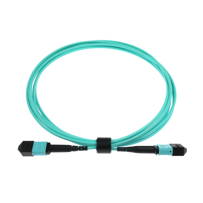PVC/LSZH Multi Mode MPO MTP Cables de fibra óptica de 20 m de longitud con temperatura de funcionamiento de -20 oC a 70 oC