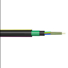 PE GYFTA53 Cables de alimentación de fibra de doble envase con miembro de resistencia central de FRP