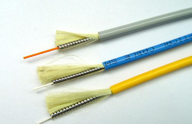 SC FC LC ST Cable óptico blindado simple para la instalación Temperatura -10C  60C