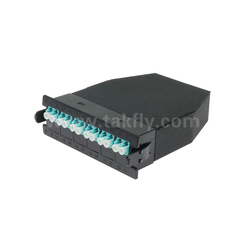 Fibra óptica MPO módulo de cinta MPO/MTP-LC 12C/24C para el centro de datos FTTX