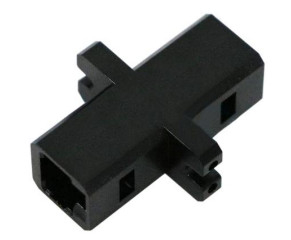 Adaptador duplex de fibra óptica MTRJ-45 para redes de modo único y multimodo