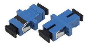 Adaptador de fibra óptica SC para la red en modo de almacenamiento SM y MM Temperatura -40- 85C Rendimiento