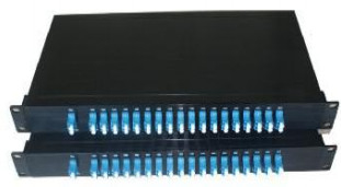 Módulo Mux Demux de 19 pulgadas con rack de 1U CWDM/OADM para amplificador de fibra óptica
