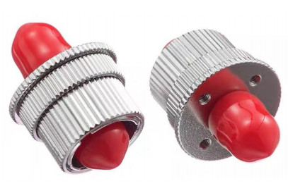 Atenuador de fibra óptica FC con valor de atenuación ajustable de 0 a 30 dB y carcasa metálica duradera