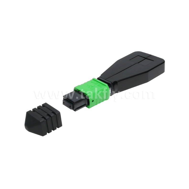 OEM Fibra Óptica Loopback MPO MTP Conector SM/MM Encuentros de cables para el centro de datos FTTX