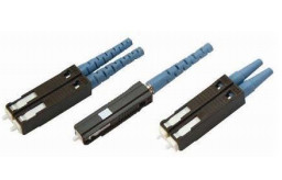 Conector de fibra óptica MU simple o dúplex para redes LAN y WAN