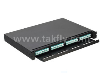 Panel de cinta MPO de núcleo múltiple -Tipo deslizante con material de cable LSZH