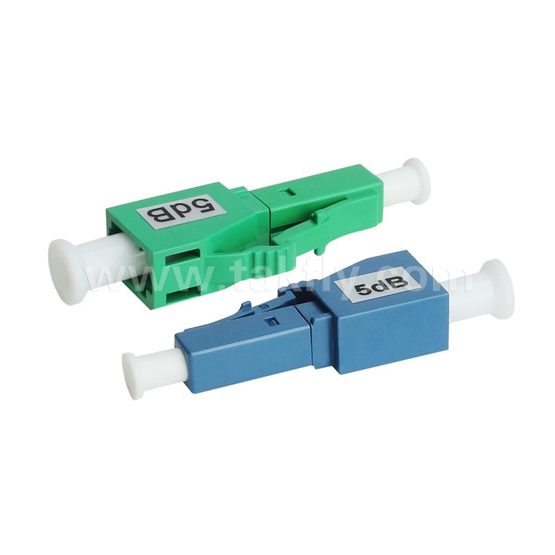 Atenuador de fibra óptica OEM LC fijo SM/MM UPC/APC Hombre/Mujer para centro de datos FTTX