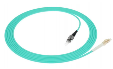 Cordón de parche de fibra óptica LC-FC simple/duplex Flexible y duradero con temperatura de funcionamiento de -20°C a 70°C