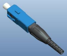 Conector mecánico de fibra óptica de un solo núcleo con pérdida de retorno de PC garantizada de 50 dB