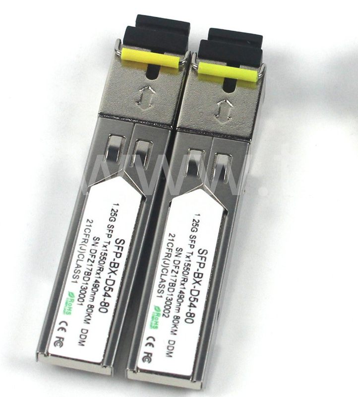 BIDI 1.25 G Transceptor SFP Tx1550/Rx1490nm 80KM SMF DDM LC CISCO JUNIPER HUAWEI Compatible con el nuevo sistema de transmisión de la tecnología de la tecnología de la tecnología de la tecnología de la tecnología de la tecnología de la tecnología de la tecnología de la tecnología de la tecnología de la tecnología de la tecnología de la tecnología de la tecnología de la tecnología de la tecnología de la tecnología de la tecnología de la tecnología de la tecnología de la tecnología de la tecnologí