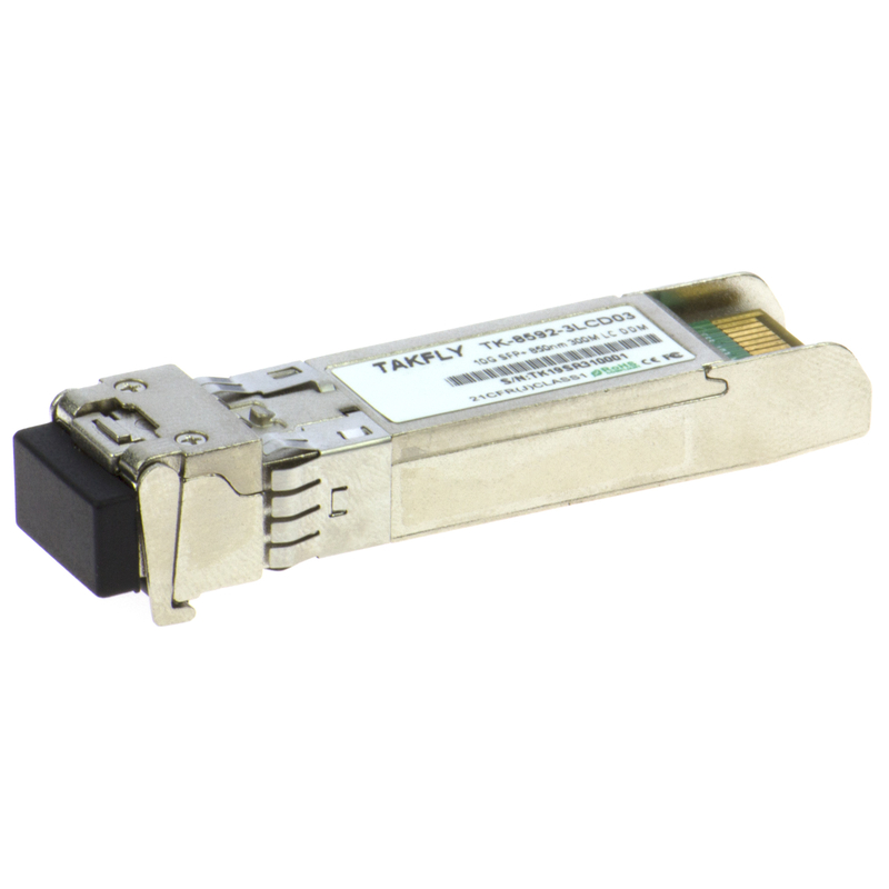 10GBASE-SR 10G SFP + módulo de transceptor óptico 850nm 300m DDM Duplex LC/UPC MMF Cisco Juniper Huawei Compatible