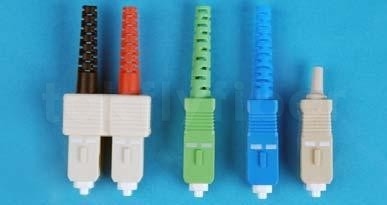 SC Conector simple o doble compatible con las normas ANSI, IEC, TIA/EIA, NTT y JIS