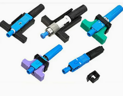 Conector rápido de fibra óptica FTTH ST/UPC para redes CATV y FTTH